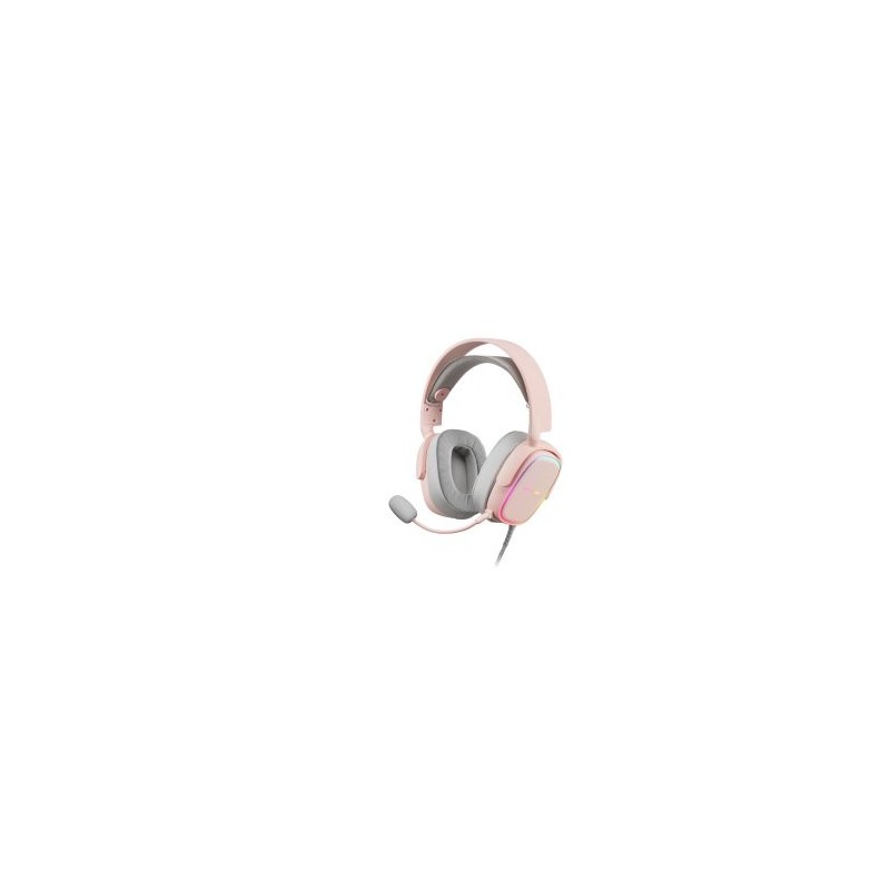 Auriculares mars gaming mhaxp pink jack 3.5mm + usb con microfono compatible con windows - ps4 - xbox one - nintendo switch - ma