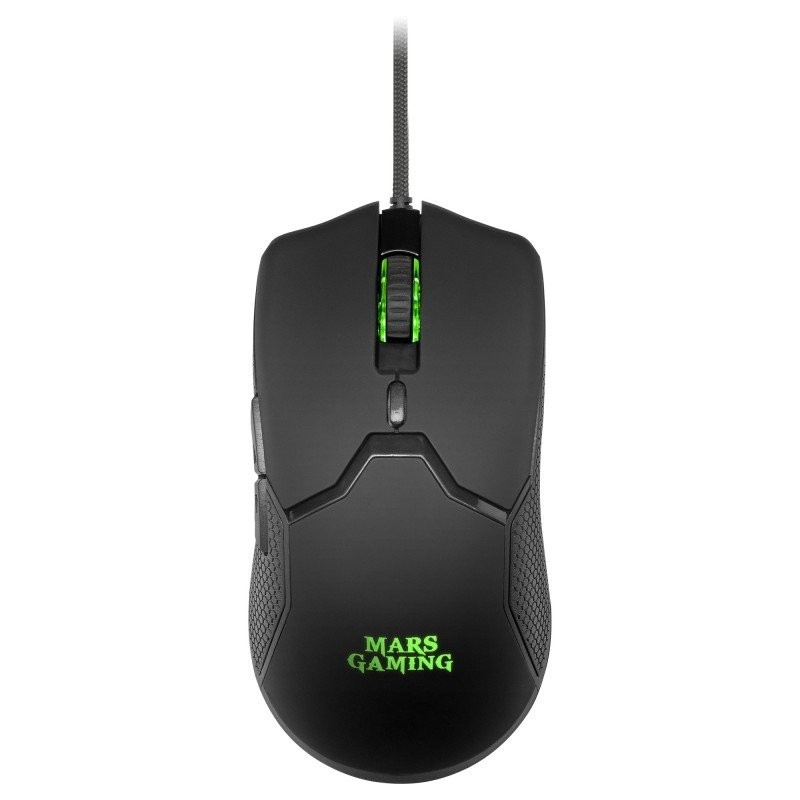 Pack Gaming Mars Gaming MCPX/ Teclado H-MECH + Ratón Óptico + Alfombrilla/ Negro