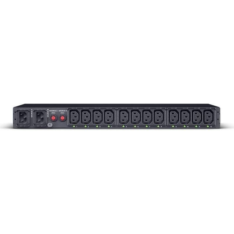 Unidad de Distribución para Alimentación Cyberpower PDU44004/ 10-12A/ 12x IEC C13/ Formato Rack 1U