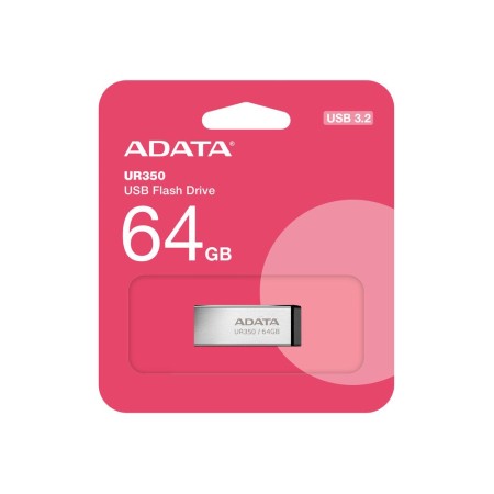 ADATA Lapiz Usb UR350 64GB USB 3.2 Metálica