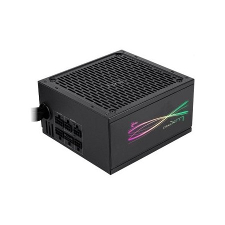 Fuente alimentacion aerocool lux pro rgb gaming atx 850w