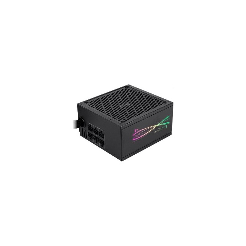 Fuente alimentacion aerocool lux pro rgb gaming atx 850w