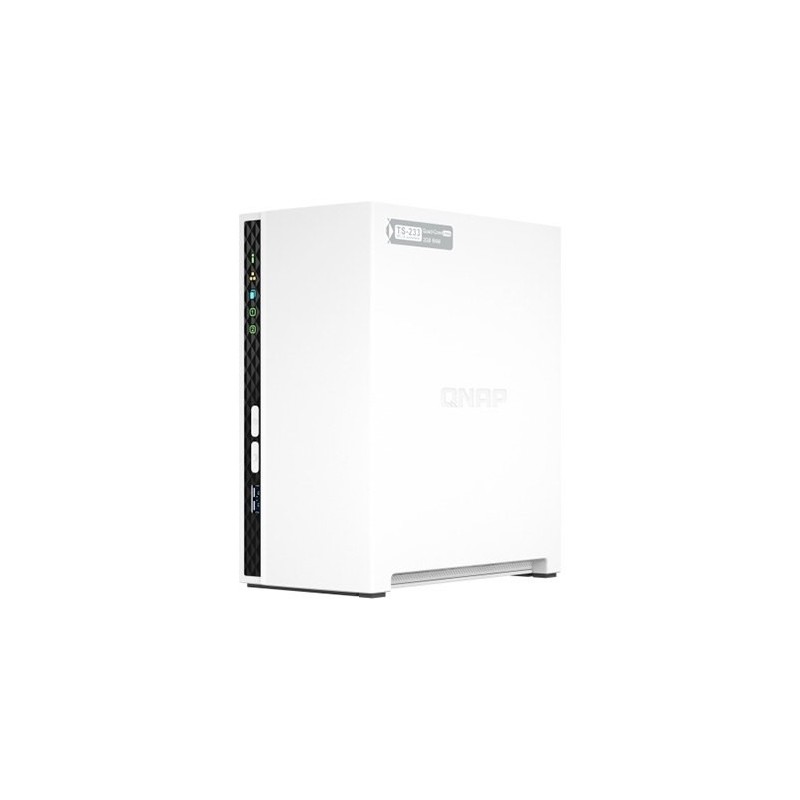 NAS QNAP TS-233/ 2 Bahías 3.5″- 2.5″/ 2GB DDR4/ Formato Torre