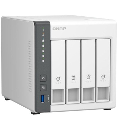 NAS QNAP TS-433-4G/ 4 Bahías 3.5″- 2.5″/ 4GB/ Formato Torre