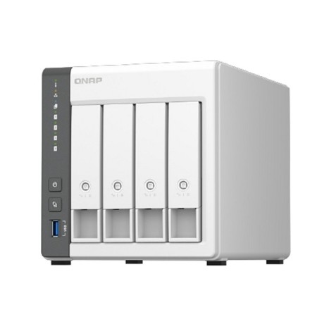 NAS QNAP TS-433-4G/ 4 Bahías 3.5″- 2.5″/ 4GB/ Formato Torre