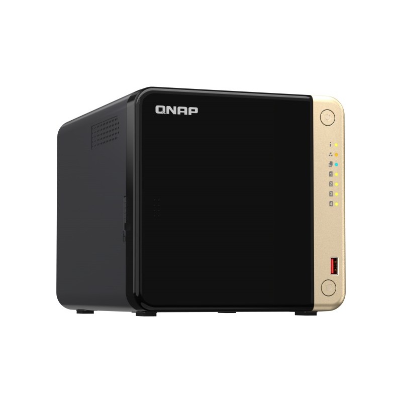 NAS QNAP TS-464-8G/ 4 Bahías 3.5″- 2.5″/ 8GB DDR4/ Formato Torre