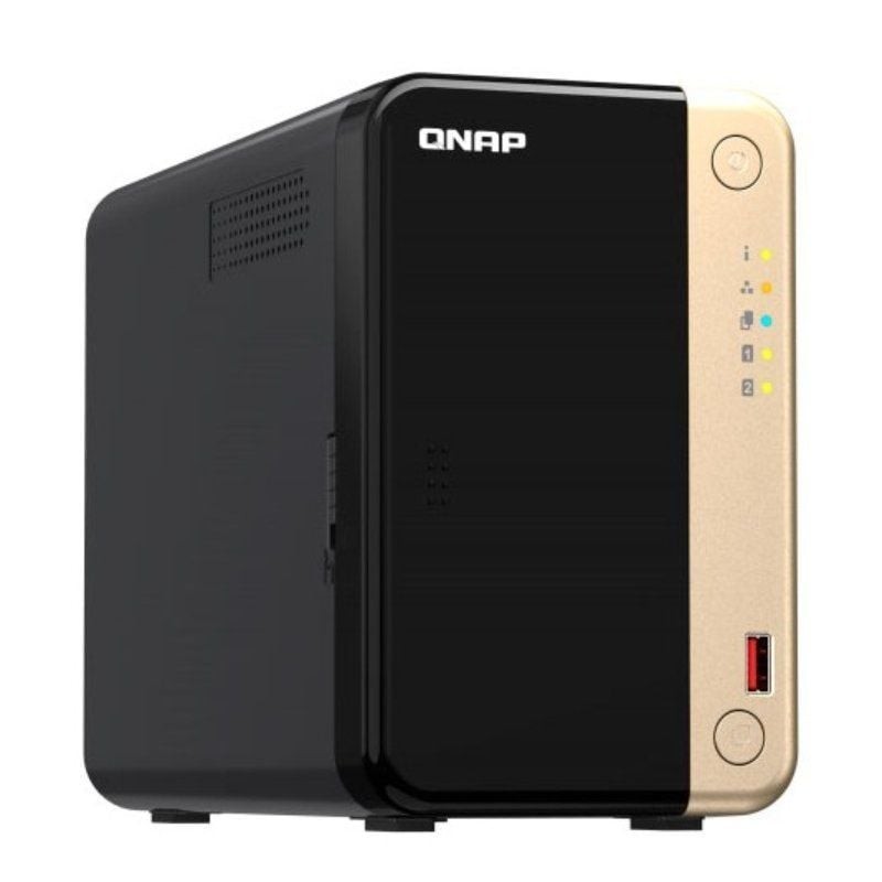 NAS QNAP TS-264-8G/ 2 Bahías 3.5″- 2.5″/ 8GB/ Formato Torre