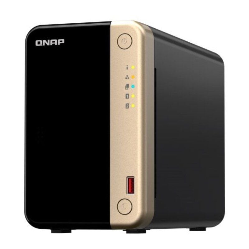 NAS QNAP TS-264-8G/ 2 Bahías 3.5″- 2.5″/ 8GB/ Formato Torre