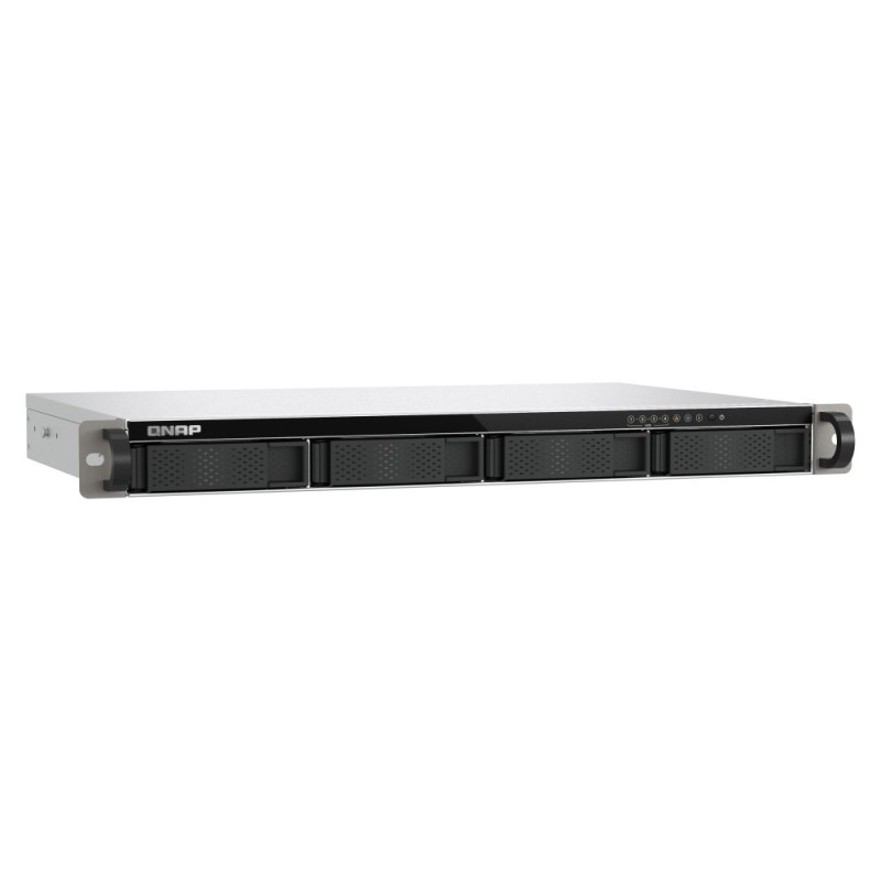Servidor nas qnap ts - 433eu 4 bahias 1u rack 4gb gigabit ethernet