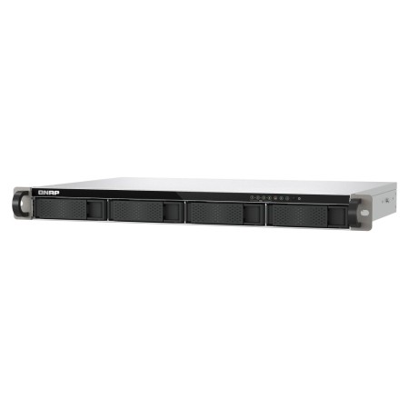 Servidor nas qnap ts - 433eu 4 bahias 1u rack 4gb gigabit ethernet