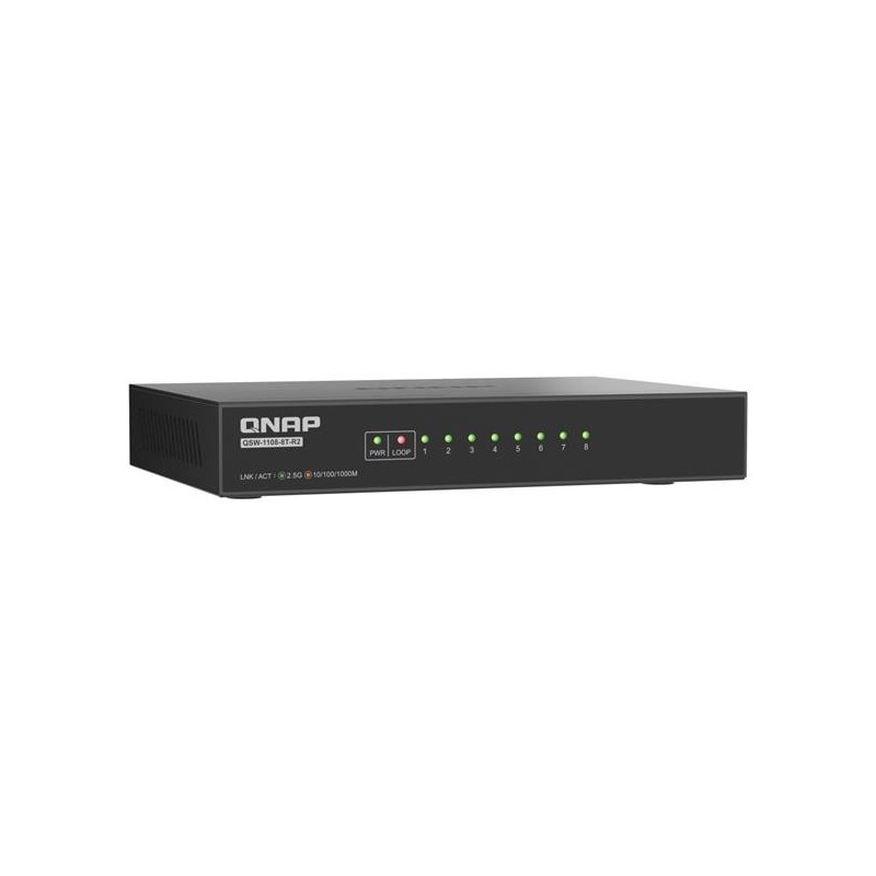 Switch qnap qsw - 1108 - 8t - r2 8 puertos