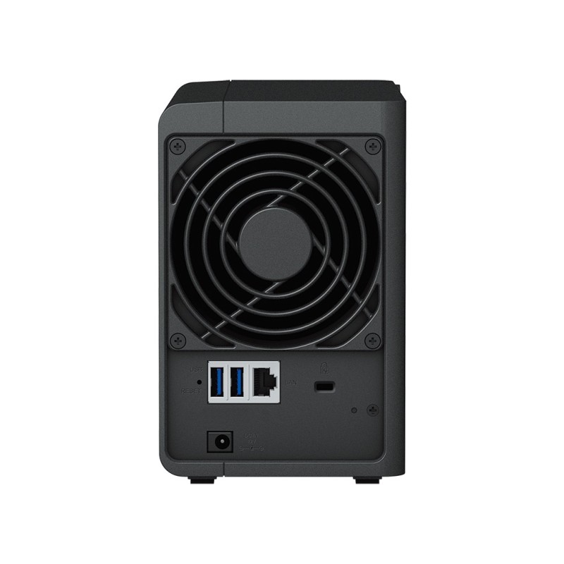 NAS Synology Diskstation DS223/ 2 Bahías 3.5″- 2.5″/ 2GB DDR4/ Formato Torre