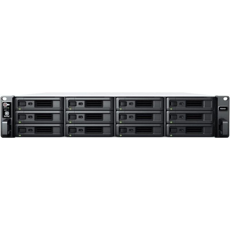 NAS Synology RackStation RS2423+/ 12 Bahías 3.5″- 2.5″/ 8GB DDR4/ Formato Rack