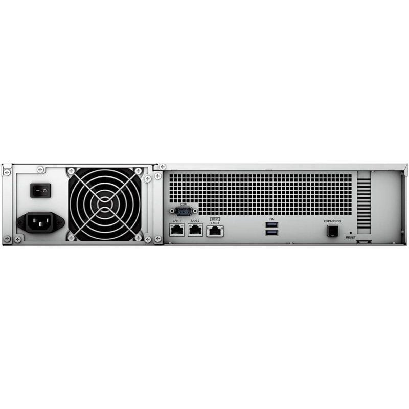 NAS Synology RackStation RS2423+/ 12 Bahías 3.5″- 2.5″/ 8GB DDR4/ Formato Rack