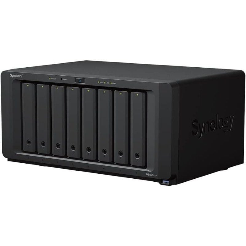 NAS Synology Diskstation DS1823XS+/ 8 Bahías 3.5″- 2.5″/ 8GB DDR4/ Formato Torre