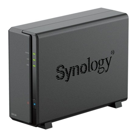 NAS Synology Diskstation DS124/ 1 Bahía 3.5″- 2.5″/ 1GB DDR4/ Formato Torre