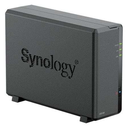 NAS Synology Diskstation DS124/ 1 Bahía 3.5″- 2.5″/ 1GB DDR4/ Formato Torre