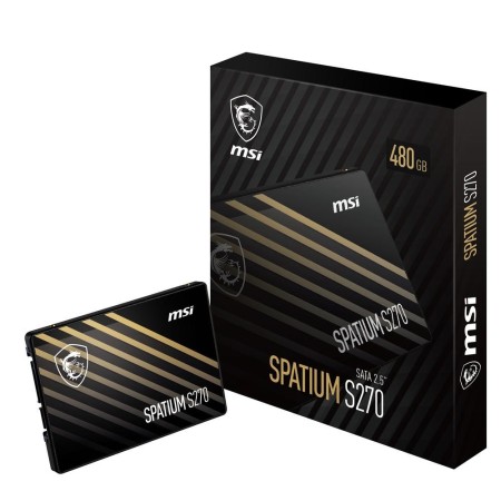 Disco duro 2.5 pulgadas ssd 480gb sata3 msi spatium s270