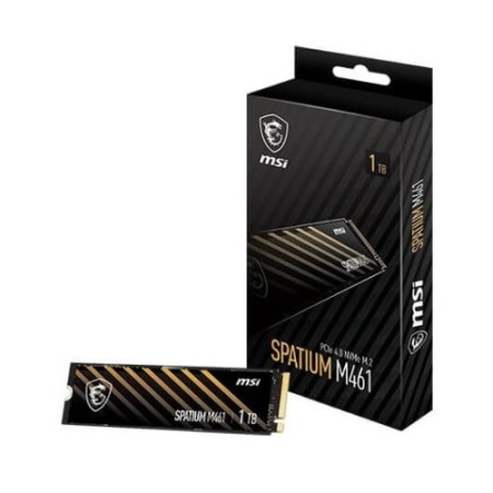 Disco duro interno solido ssd msi spatium m461 1tb m.2 pcie 4.0