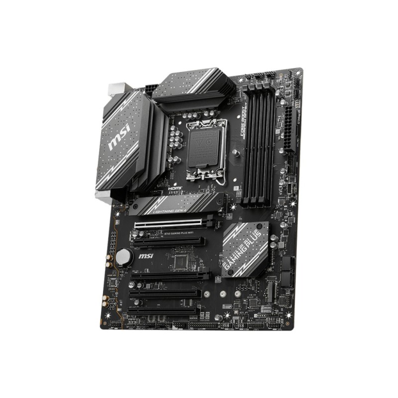 Placa base msi 1700 b760 gaming plus wifi atx - 4x ddr5 - 4x sata3 - 2x usb 3.2 - 1x usb tipo c - 4x usb 2.0 911 - 7d98 - 007