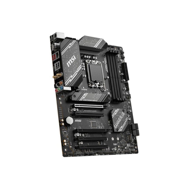 Placa base msi 1700 b760 gaming plus wifi atx - 4x ddr5 - 4x sata3 - 2x usb 3.2 - 1x usb tipo c - 4x usb 2.0 911 - 7d98 - 007