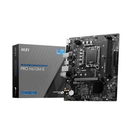 MSI Placa Base PRO H610M-E DDR5 mATX 1700