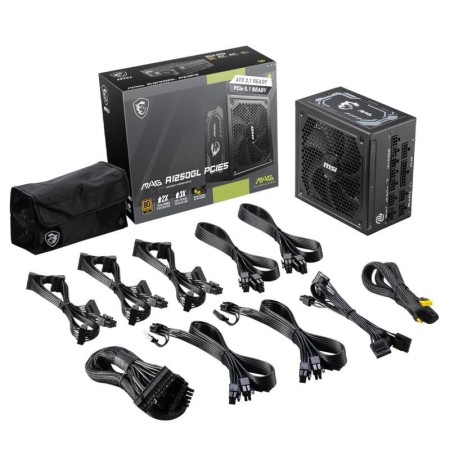 Fuente alimentacion msi mag a1250gl gaming atx 1250w