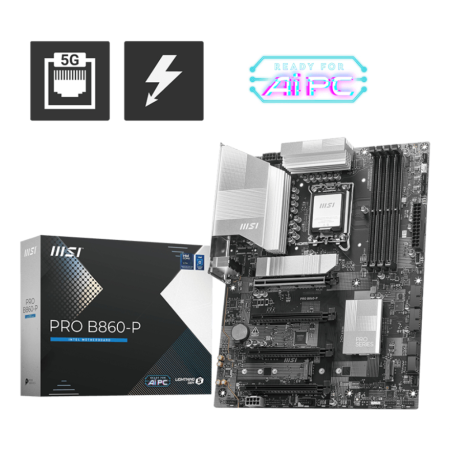 MSI Placa Base PRO B860-P ATX DDR5 1851