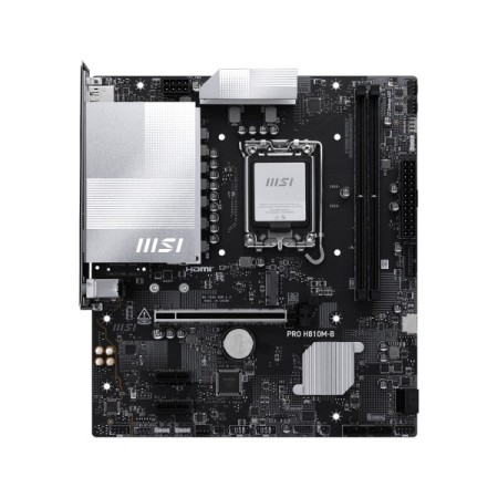 Placa base msi pro pro h810m - b lga 1851 matx - 2x ddr5 - 4x sata3