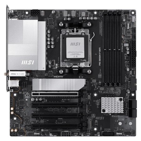 MSI Placa Base PRO B850M-P DDR5 WIFI AM5