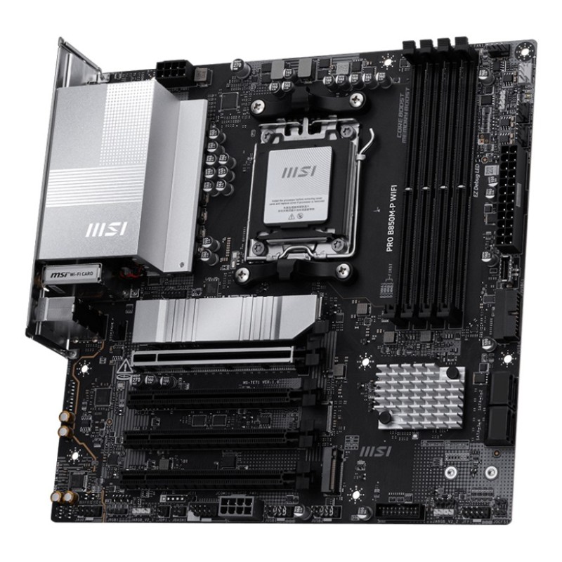 MSI Placa Base PRO B850M-P DDR5 WIFI AM5