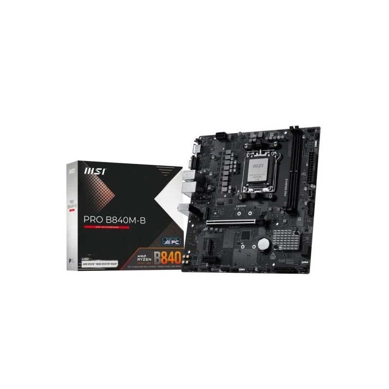 MSI Placa Base PRO B840M-B DDR5 mATX