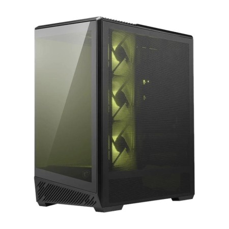 Caja ordenador gaming msi mag pano 130r pz atx argb cristal templado negra