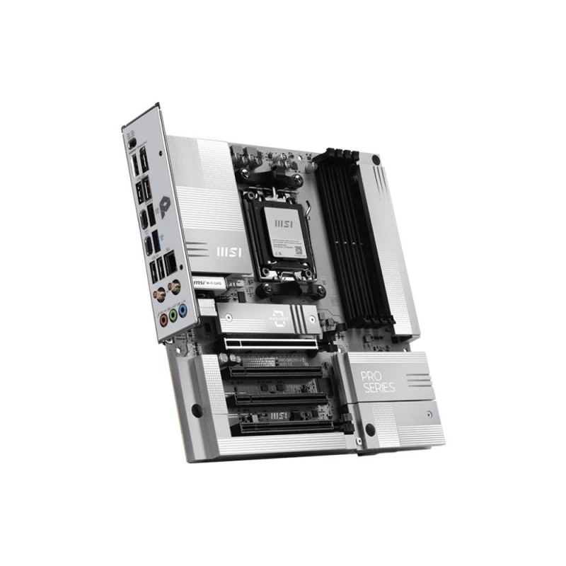 Placa msi pro b850m - a wifi pz am5 matx - 4x ddr5
