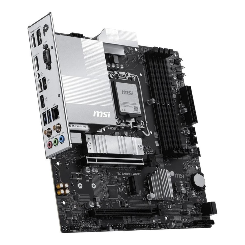 Placa base msi pro b860m - p wifi6e lga 1851 matx - 4x ddr5