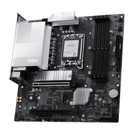 Placa base msi pro b860m - p wifi6e lga 1851 matx - 4x ddr5