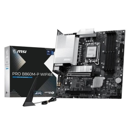 Placa base msi pro b860m - p wifi6e lga 1851 matx - 4x ddr5