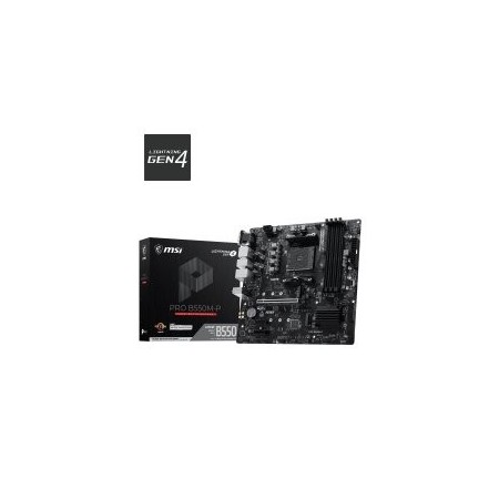 Placa base msi b550m - p matx am4 - 4x ddr4