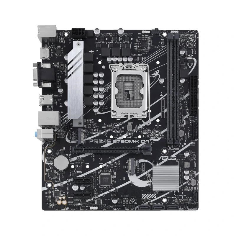 Placa Base Asus Prime B760M-K D4 Socket 1700/ DDR4/ PCIe 4.0/ Micro ATX