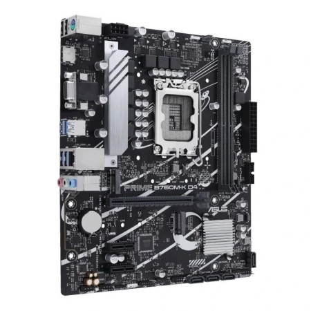 Placa Base Asus Prime B760M-K D4 Socket 1700/ DDR4/ PCIe 4.0/ Micro ATX