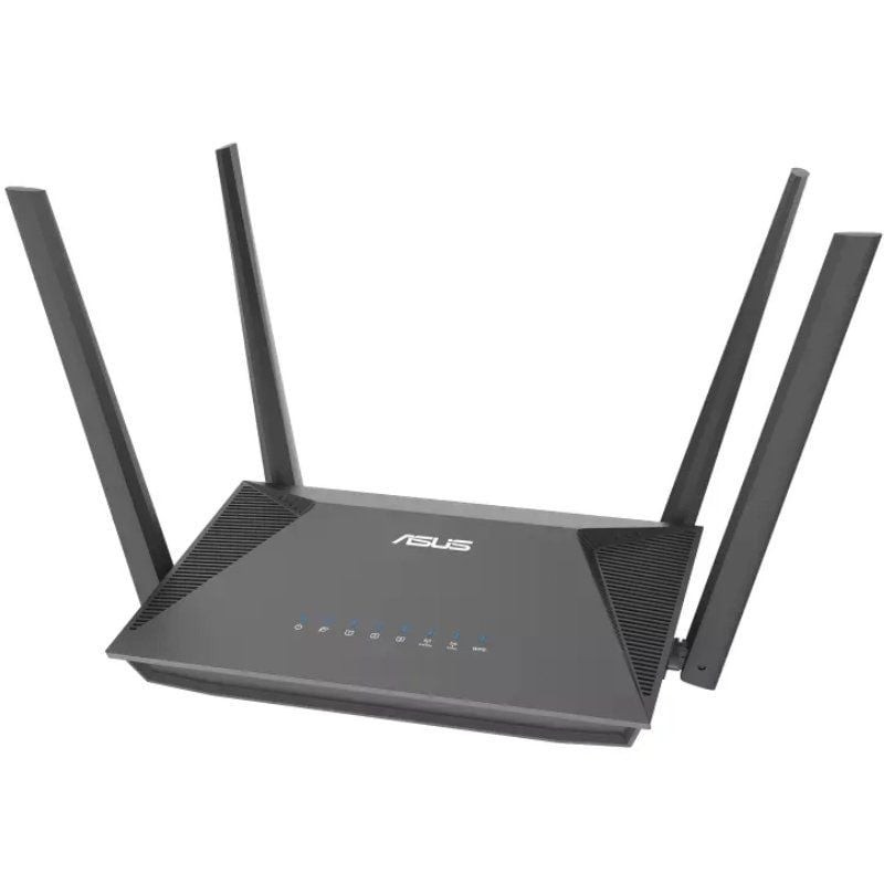 Router Inalámbrico Asus RT-AX52/ WiFi 6/ 1800Mbps/ 2.4GHz 5GHz/ 4 Antenas/ WiFi 802.11ax/ac/n/a/ - n/b/g