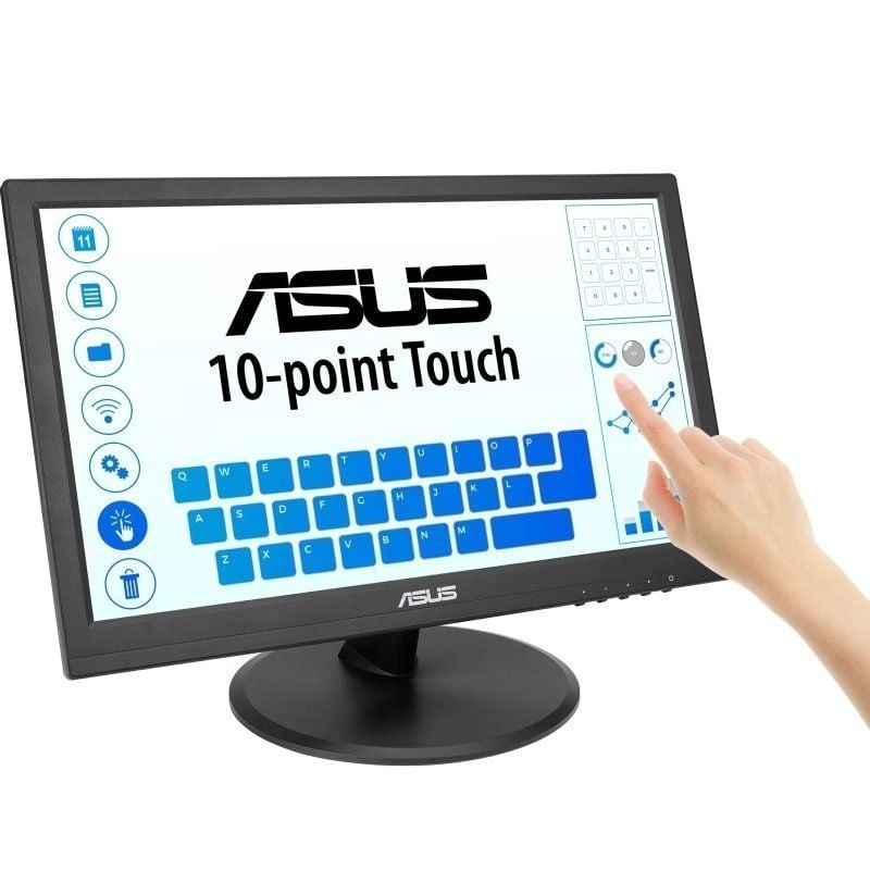 Monitor Profesional Táctil Asus VT169HE 15.6″/ Full HD/ Negro