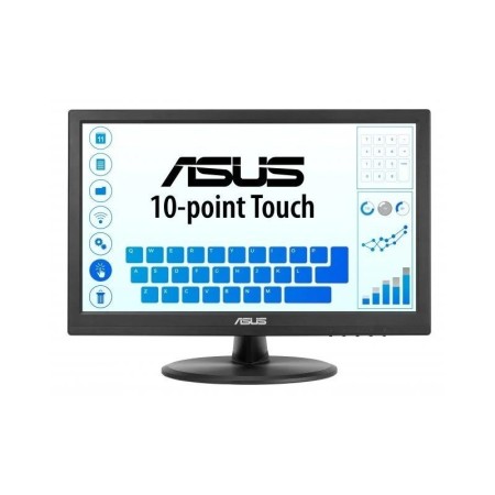 Monitor Profesional Táctil Asus VT169HE 15.6″/ Full HD/ Negro
