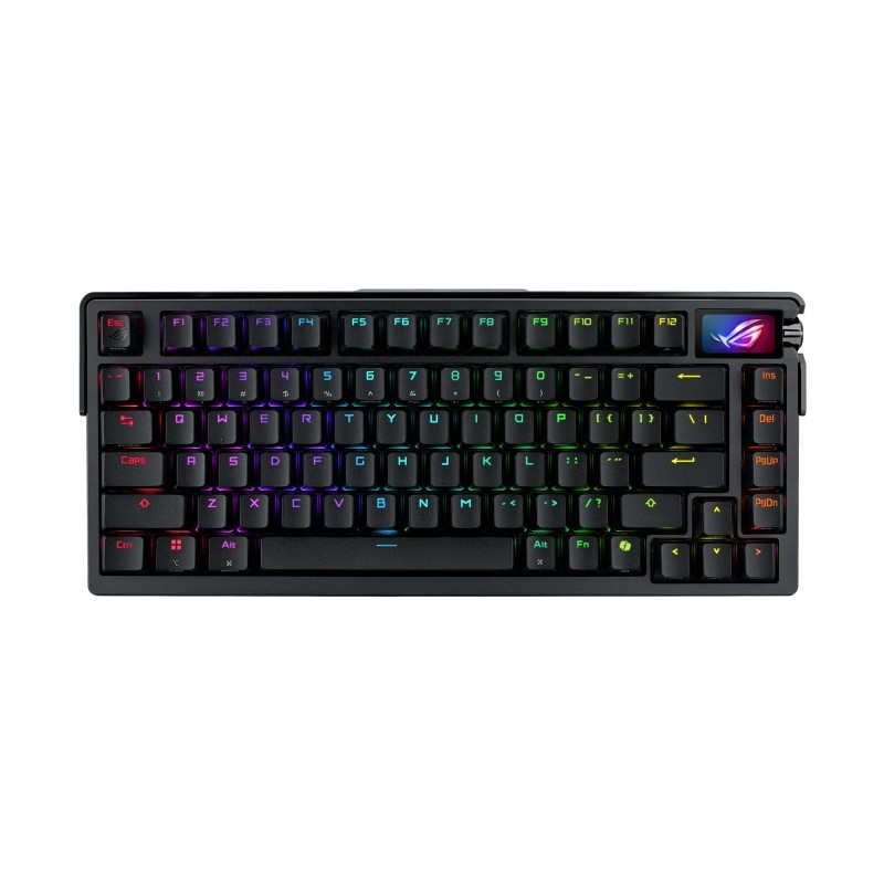 Teclado gaming asus rog azoth extreme inalambrico rgb negro ingles