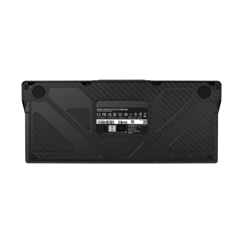 Teclado gaming asus rog azoth extreme inalambrico rgb negro ingles