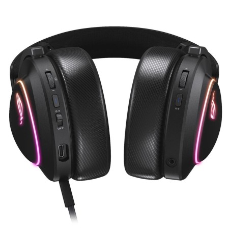 Auriculares gaming asus rog delta ii inalambrico negro