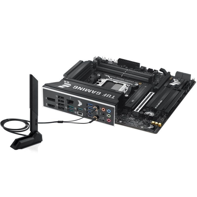 Placa Base Asus TUF GAMING B850M-PLUS WIFI Socket AM5/ DDR5/ PCIe 5.0/ Micro ATX