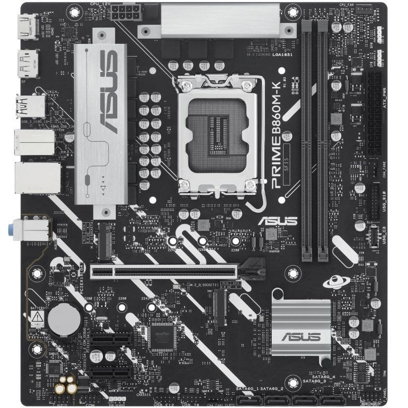 Placa Base Asus Prime B860M-K Socket 1851/ DDR5/ PCIe 5.0/ Micro ATX