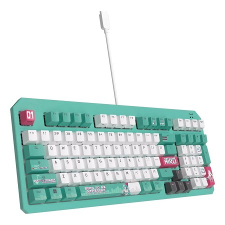 Teclado asus tuf gaming k3 gen ii hatsune miku edition rgb