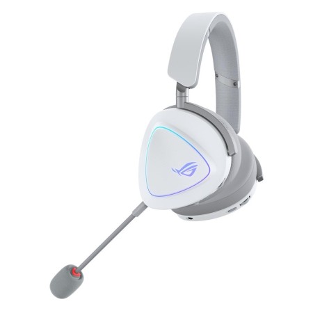 Auriculares gaming asus rog delta ii inalambrico blanco